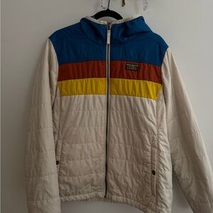 L.L. Bean Women's Multicolor mountain Jacket XL like new
